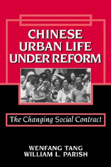 Cover of Chinese Urban Life Under Reform