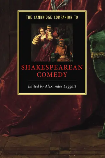 Cover of The Cambridge Companion to Shakespearean Comedy