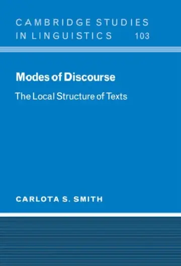 Cover of Modes of Discourse