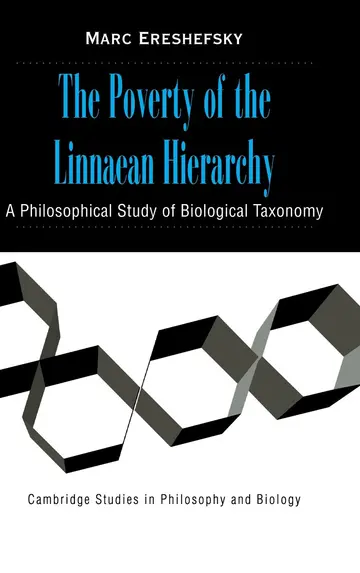 Cover of The Poverty of the Linnaean Hierarchy