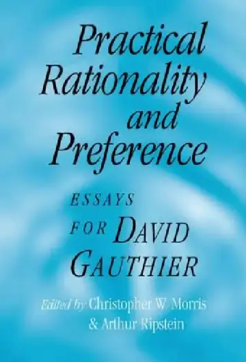 Cover of Practical Rationality and Preference