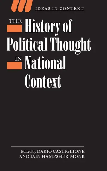 Cover of The History of Political Thought in National Context