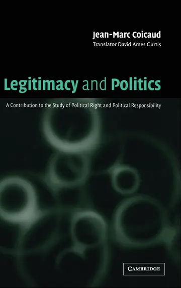 Cover of Legitimacy and Politics