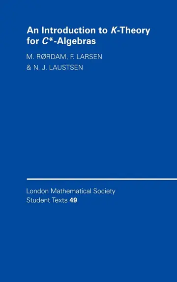 Cover of An Introduction to K-Theory for C*-Algebras