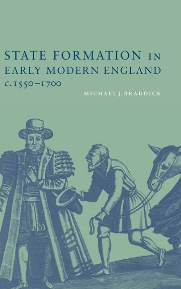 Cover of State Formation in Early Modern England, c.1550–1700