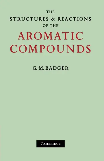 Cover of The Structures and Reactions of the Aromatic Compounds