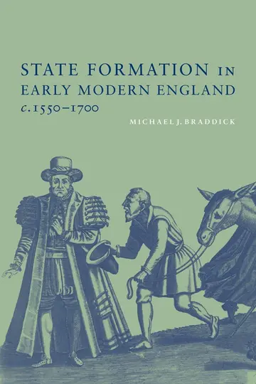 Cover of State Formation in Early Modern England c.1550â€“1700