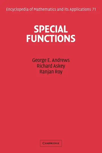 Cover of Special Functions