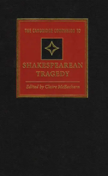 Cover of The Cambridge Companion to Shakespearean Tragedy