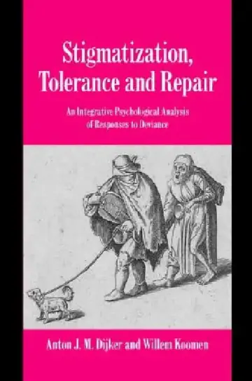 Cover of Stigmatization, Tolerance and Repair