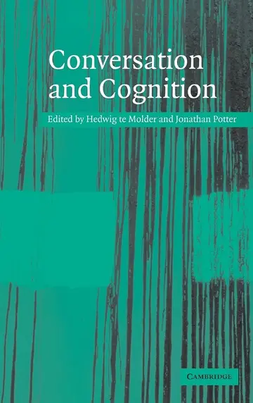 Cover of Conversation and Cognition
