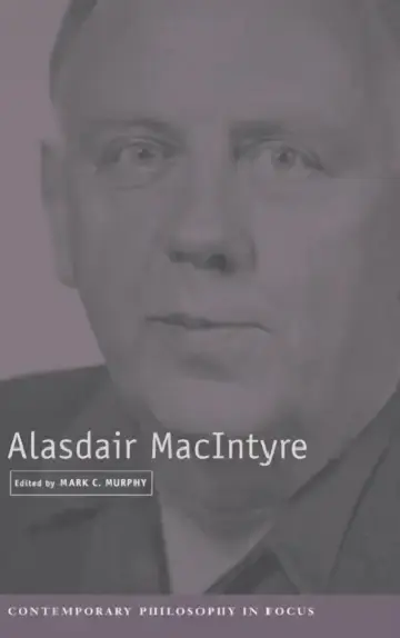 Cover of Alasdair MacIntyre