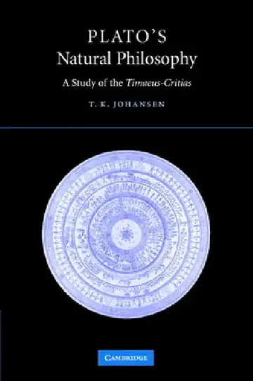 Cover of Plato's Natural Philosophy
