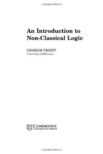 Cover of An Introduction to Non-Classical Logic