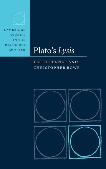 Cover of Plato's Lysis