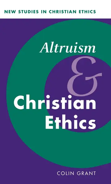 Cover of Altruism and Christian Ethics