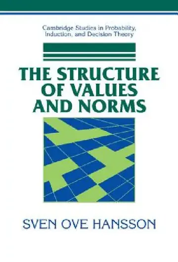 Cover of The Structure of Values and Norms