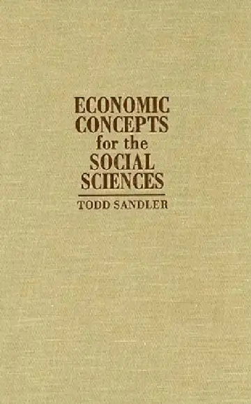 Cover of Economic Concepts for the Social Sciences