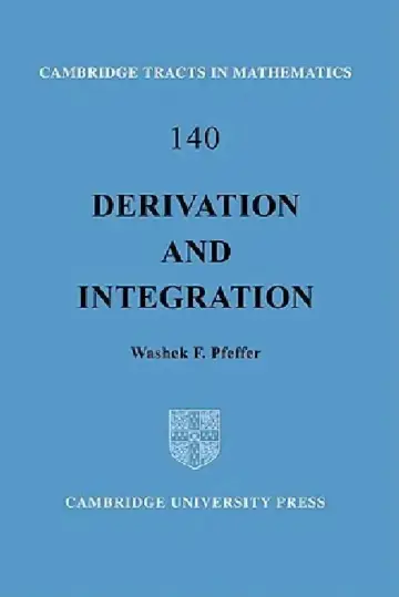 Cover of Derivation and Integration