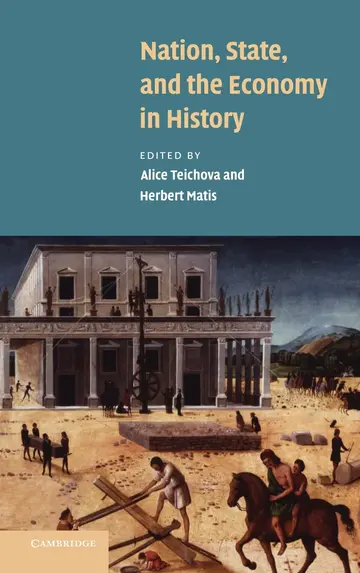 Cover of Nation, State and the Economy in History