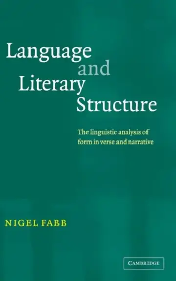 Cover of Language and Literary Structure