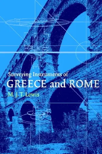 Cover of Surveying Instruments of Greece and Rome