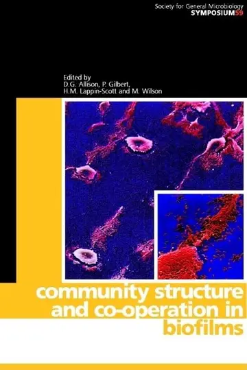 Cover of Community Structure and Co-operation in Biofilms