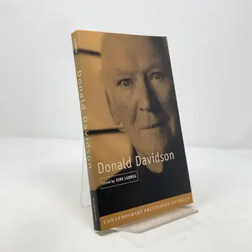 Cover of Donald Davidson
