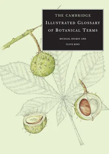 Cover of The Cambridge Illustrated Glossary of Botanical Terms