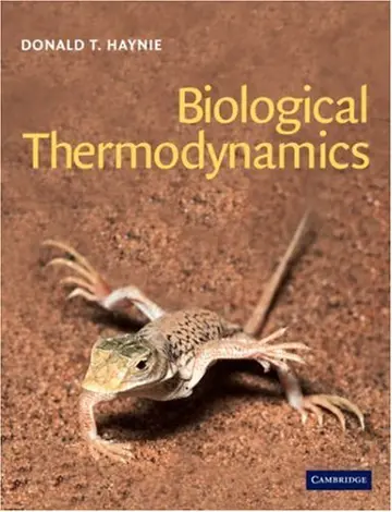 Cover of Biological Thermodynamics