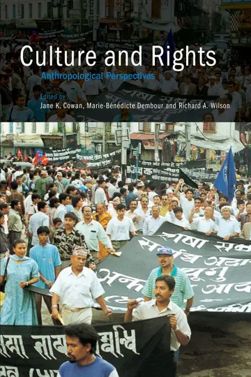 Cover of Culture and Rights