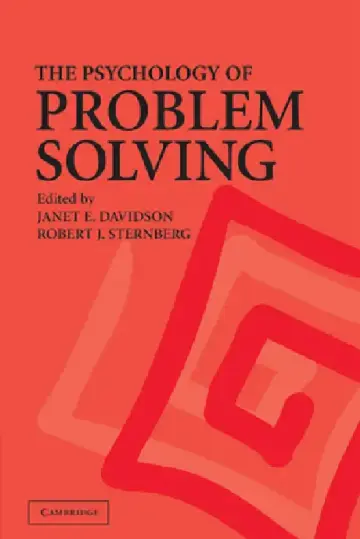 Cover of The Psychology of Problem Solving
