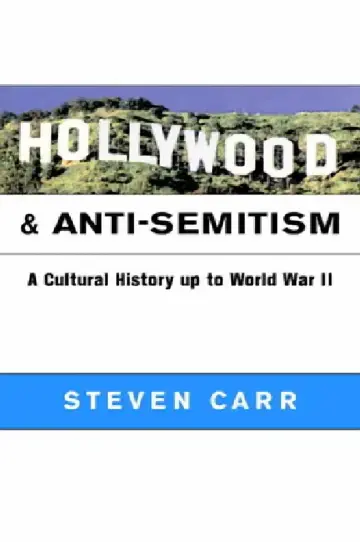 Cover of Hollywood and Anti-Semitism