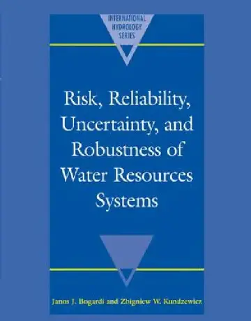 Cover of Risk, Reliability, Uncertainty, and Robustness of Water Resource Systems