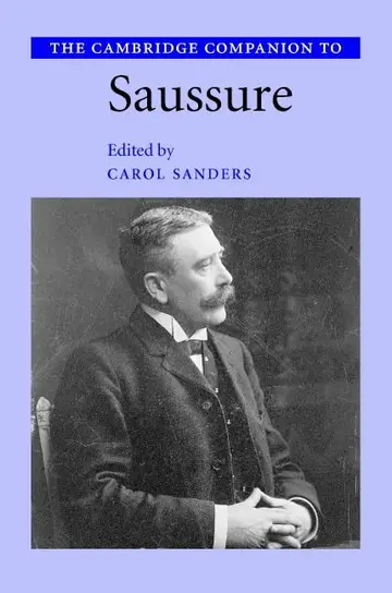 Cover of The Cambridge Companion to Saussure