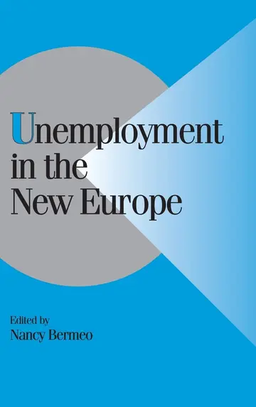 Cover of Unemployment in the New Europe