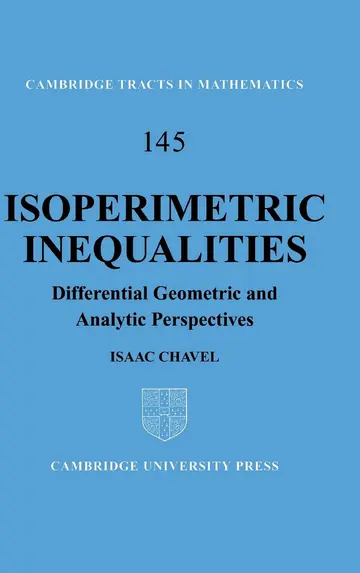 Cover of Isoperimetric Inequalities