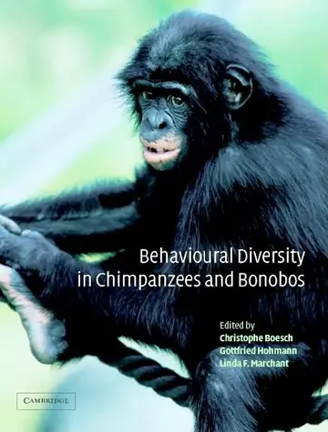 Cover of Behavioural Diversity in Chimpanzees and Bonobos