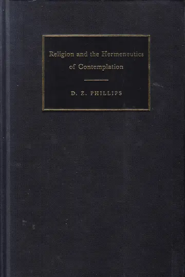 Cover of Religion and the Hermeneutics of Contemplation