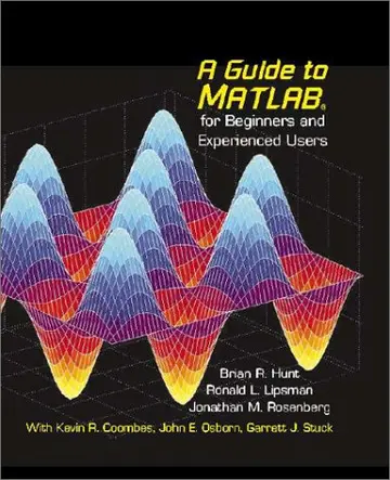 Cover of A Guide to MATLAB