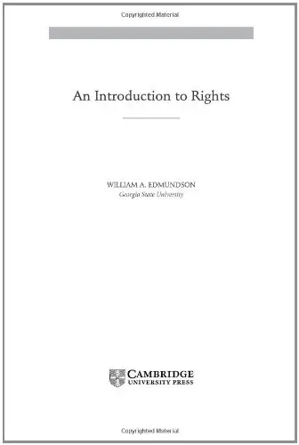 Cover of An Introduction to Rights