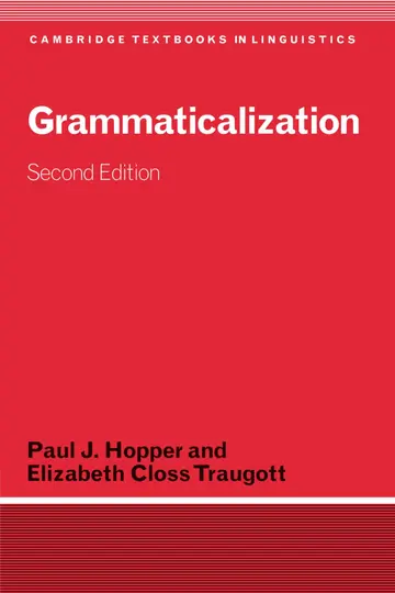 Cover of Grammaticalization
