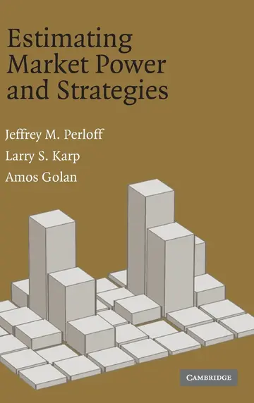 Cover of Estimating Market Power and Strategies