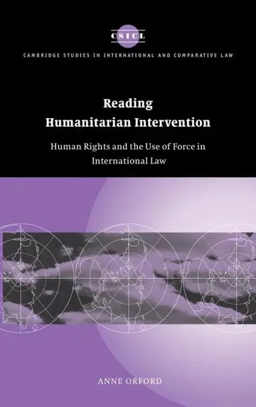 Cover of Reading Humanitarian Intervention