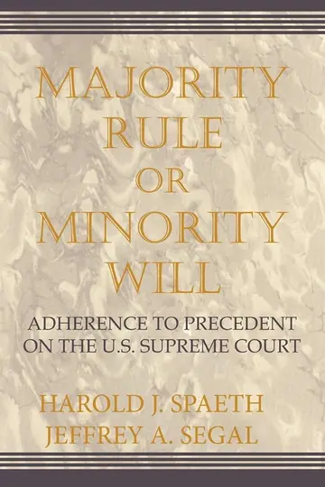 Cover of Majority Rule or Minority Will