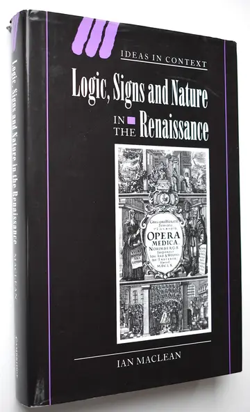 Cover of Logic, Signs and Nature in the Renaissance