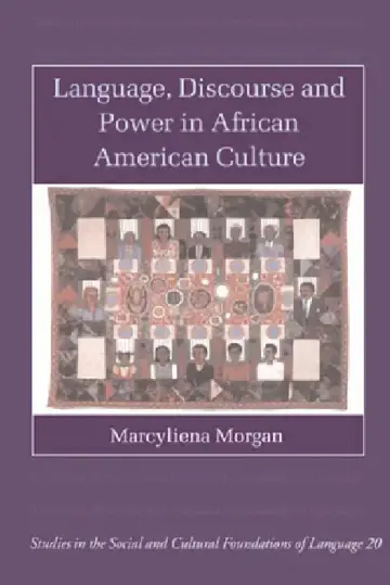 Cover of Language, Discourse and Power in African American Culture