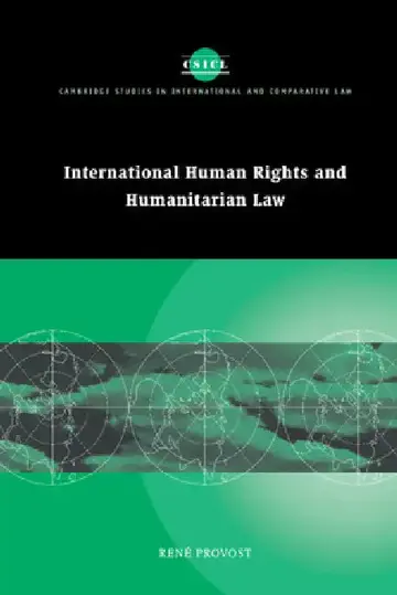 Cover of International Human Rights and Humanitarian Law