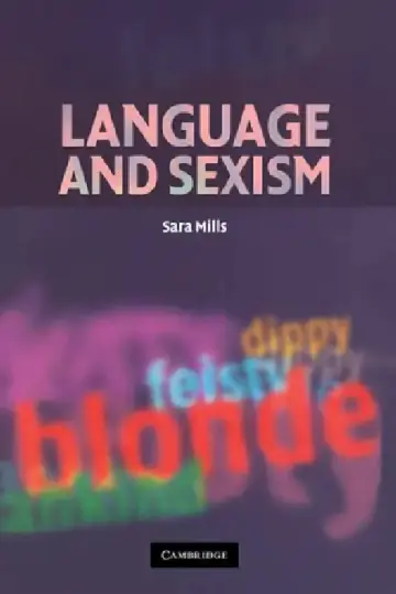 Cover of Language and Sexism