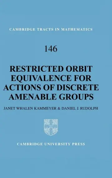 Cover of Restricted Orbit Equivalence for Actions of Discrete Amenable Groups